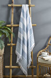 Serenity Büyük Boy Peştemal Havlu Deniz Plaj Banyo 90x170 cm %100 Pamuk