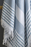 Serenity Büyük Boy Peştemal Havlu Deniz Plaj Banyo 90x170 cm %100 Pamuk