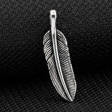 Plaka 925 Ayar Gümüş Erkek Kolye Ucu