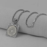 Mührü Süleyman 925 Ayar Gümüş Erkek Kolye