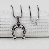 Nazar Boncugu Tasarımlı Üçgen Muska Kebir Dualı Cevşen 925 Ayar  Gümüş Erkek Kolye Ucu