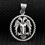 Anadolu Selcuklu 925 Ayar Gümüş Erkek Kolye Ucu