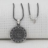 Ayetel Kursi Ayeti 925 Ayar Gümüş Erkek Kolye