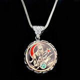 Hilal Bozkurt  925 Ayar Gümüş Erkek Kolye