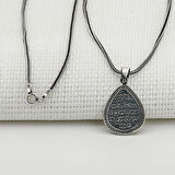 Kıtmir Ve Nazar Dualı 925 Ayar Gümüş Erkek Kolye