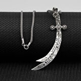 Zulfikar Tasarım 925 Ayar Gümüş Erkek Kolye