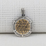 İsmi Azam Dualı 925 Ayar Gümüş Erkek Kolye Ucu