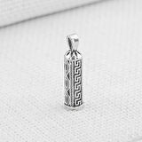 Cevşeni Kebir Dualı 925 Ayar Gümüş Erkek Kolye Ucu
