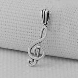 Nota 925 Ayar Gümüş Erkek Kolye