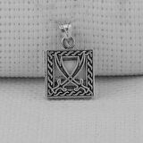 Zülfikar Kebir Dualı Cevşen 925 Ayar Gümüş Erkek Kolye Ucu