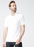 Columbia CS0214 Polo Yaka Kısa Kol StandartKalıp Baskılı Beyaz Erkek T-Shirt
