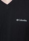Columbia V Yaka Siyah T-Shirt