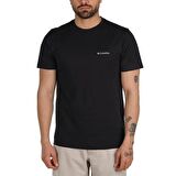 Columbia Csc Basic Sm Logo Brushed Ss Tee Siyah T-shirt