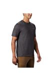 Columbia Csc M Basic Sm Logo Brushed Ss Tee Erkek Kısa Kollu Tişört Gri CS0282-012