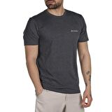 Columbia Csc Basic Sm Logo Brushed Ss Tee Antrasit Melanj T-shirt