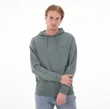 Columbia CSC M Basic SM Logo Hoodie Erkek Sweatshirt Yeşil CS0275-346