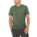 Columbia Csc Basic Sm Logo Brushed Ss Tee Yeşil T-shirt