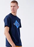 Columbia CSC M Centered Gem SS Tee Erkek Lacivert Tişört CS0289-466
