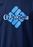 Columbia CSC M Centered Gem SS Tee Erkek Lacivert Tişört CS0289-466