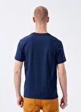 Columbia CSC M Centered Gem SS Tee Erkek Lacivert Tişört CS0289-466