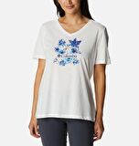 Columbia Csc W Jubilant Escape V Neck Ss Tee Kadın Tişört CS0320-100