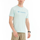 Columbia CSC M Basic Logo Brushed Erkek Kısa Kollu T-Shirt Yeşil CS0287-329