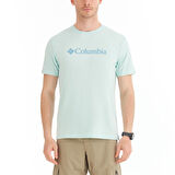 Columbia CSC M Basic Logo Brushed Erkek Kısa Kollu T-Shirt Yeşil CS0287-329