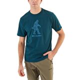 Columbia CSC Checkered Peaks Erkek Kisa Kollu T-Shirt Yeşil CS0242-414