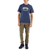Columbia CSC Hikers Haven Erkek Kisa Kollu T-Shirt Mavi CS0336-480