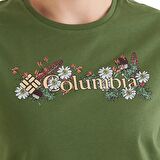 Columbia CSC North Cascade Kadın Kısa Kollu T-shirt Yeşil CS0366_352