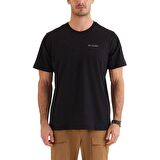 Columbia  Csc M Rocky Road Comfort Ss Tee Siyah Erkek T-Shirt