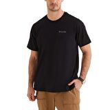 Columbia  Csc M Rocky Road Comfort Ss Tee Siyah Erkek T-Shirt