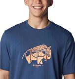 Columbia CSC M Range Roamer Outdoor Ss Tee Erkek Kısa Kollu Tişört CS0360-480
