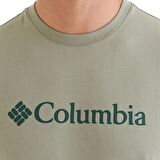 Columbia CSC M Basıc Bıg Logo Brushed SS Tee Erkek Tişört Yeşil CS0287-348