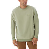 Gem Label Crewneck Erkek Yeşil Outdoor Sweatshirt CS0382-348