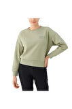 Cs0404 Csc W Marble Canyon Crop kadın Sweatshırt
