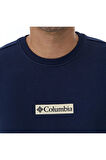 CSC Framed Puff Erkek Sweatshirt Koyu Lacivert CS0381-466