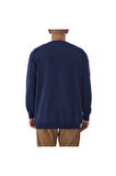 CSC Framed Puff Erkek Sweatshirt Koyu Lacivert CS0381-466