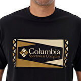 CS0402 CSC M HEX FLAG SS TEE siyah