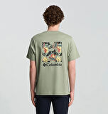 Columbia Cs0415 Csc M Comfort Pasteled Framed Ss Tee Erkek T-Shirt