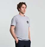 CSC Button Stamp Scripted Erkek Kısa Kollu Tişört