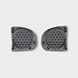 Renault Reno Twingo Gri Renk Torpido Hoparlör Kapağı Sağ Sol Çift Set Takım Oem: 7701206099