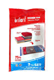 Brillant Vakumlu Hurç, 15li Set, 5 Adet 55x90 + 10 Adet 80x100