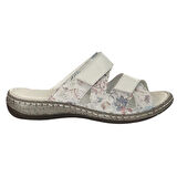 Cex 25Y NBL03 Beyaz Kadın Hakiki Deri Günlük Terlik