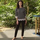 Anıl 9760 Kadın Uzunkol sweatshirt Takım