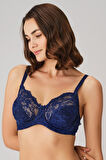 Kadın Balenli Desteksiz Dolgusuz Toparlayıcı Dantelli Küçültücü Sütyen (3698) MAN3698