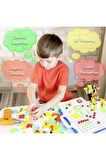 Oyuncak Matkaplı 3d Yaratıcı Tamir Seti Puzzle Eğitici