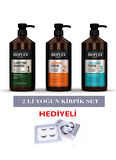 Bioplex Nano Moleküler Keratin Saç Bakım Seti 3x1000 Ml + Selin Beauty Yoğun Kirpik Hediyeli