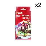 Altıs 12 Renk Pastel Boya 1212 2 Adet
