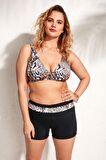 Şortlu Fra Bikini Desenli 206210